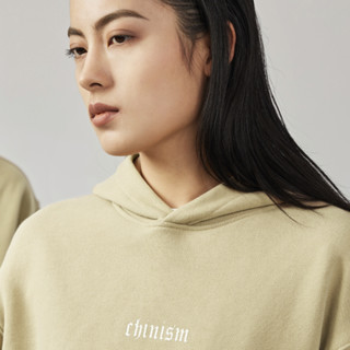 CHINISM 男女款连帽卫衣 CJ2211W2009 米咖色 XL