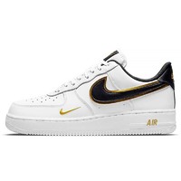 NIKE 耐克 Air Force 1 '07 Lv8 男子休闲运动鞋 DA8481-100 白黑金 46