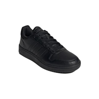 adidas NEO Hoops 2.0 中性休闲运动鞋 EE7422 黑色 42