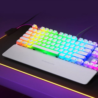 Steelseries 赛睿 Apex 7 TKL 限量款 87键 有线机械键盘 白色 赛睿QX2红轴 RGB