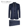 GIEVES&HAWKES/君皇仕 秋冬系列男士商务绅士纯绵羊毛西服套装G4008E1491 深蓝色 R50