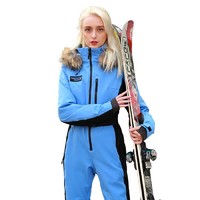 RUNNING RIVER 奔流 女子连体滑雪服 N9470-233 天蓝色 S