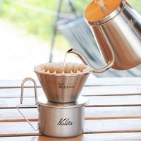 Kalita 咖啡马克杯 不锈钢 370ml