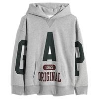 Gap 盖璞  男士连帽卫衣 737175 浅灰色 M