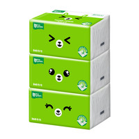 yusen 雨森 抽纸 4层*90抽*3包(180*141mm)