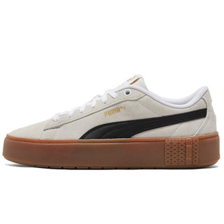 PUMA 彪马 Smash Platform V2 Sd 女子休闲运动鞋 373037-07 树胶色 35.5