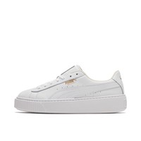PUMA 彪马 Basket Platform Core 女子休闲运动鞋 364040-04 白金 38