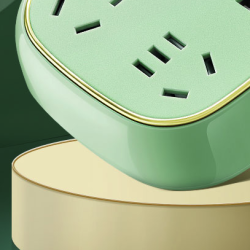 排插插座_bull 公牛 gn-r6030 3位5孔总控插排 青瓷绿多少钱-什么值得