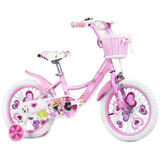 PHOENIX 凤凰 女童自行车 14寸 粉色