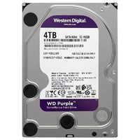 西部数据 紫盘系列 3.5英寸 监控级硬盘 4TB（CMR、256MB）WD42EJRX