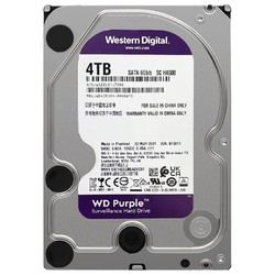 Western Digital 西部数据 WD42EJRX 256M 机械硬盘 紫盘 4TB 垂直CMR