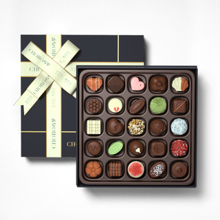 CHORO巧罗无蔗糖纯手工夹心巧克力礼盒装送女友圣诞节生日礼物