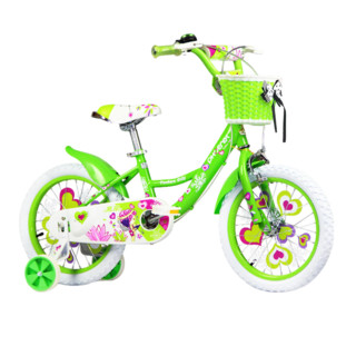 PHOENIX 凤凰 女童自行车 14寸 绿色