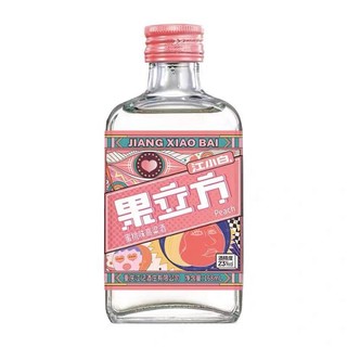 江小白 果立方 高粱酒 蜜桃味 168ml*2瓶