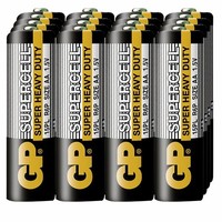 GP 超霸 GP15PL-BJ4 5号碳性干电池 1.5V 16粒装