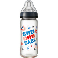 CHUCHU BABY 啾啾 婴儿玻璃奶瓶 240ml