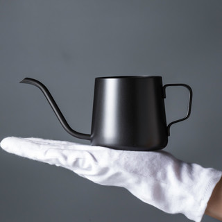 天喜手冲咖啡壶咖啡过滤杯细口壶不锈钢家用咖啡器具挂耳长嘴水壶 350ml