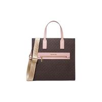 MICHAEL KORS 迈克·科尔斯 女士手提托特包 39F5LHRN8L648 深棕/浅粉色