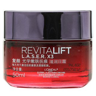 L'OREAL PARIS 巴黎欧莱雅 光学嫩肤抚痕滋润日霜 50ml