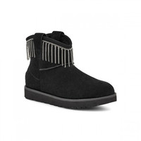 UGG Classic Novelty经典新奇系列 女士短筒雪地靴 1127454 黑色 38