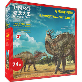《恐龙大王·儿童心灵手巧智慧拼图：阿马加龙卢西奥》（礼盒装）