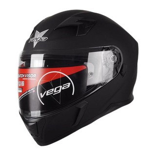 VEGA SA-39 摩托车头盔 全盔 哑黑 L码