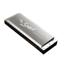 tiane天鹅swan低音贝司口琴伴奏演奏专用