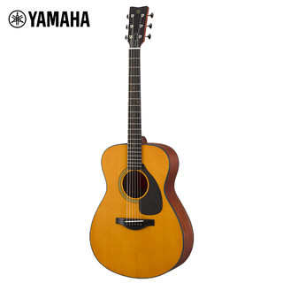 YAMAHA 雅马哈 全单板红标系列FS5 日本进口民谣吉他木吉他40英寸哑光原木色