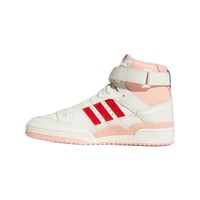 adidas ORIGINALS Forum 84 HI 中性休闲运动鞋 H01670 白/粉/红 40