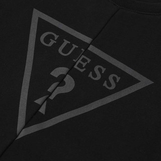 GUESS 盖尔斯 男士圆领卫衣 KK3K5409KBLK 黑色 XL