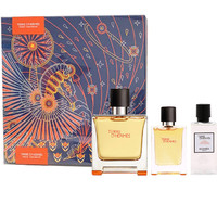 HERMÈS 爱马仕 大地男士香水礼盒装 (香精75ml+EDT12.5ml+须后水40ml)