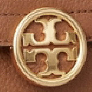 TORY BURCH 汤丽柏琦 女士牛皮革斜挎包 78731 浅茶色 迷你