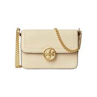 TORY BURCH 汤丽柏琦 女士牛皮革斜挎包 78731 奶油白 迷你