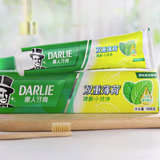 DARLIE 好来 牙膏套装 (双重薄荷120g*3+白·酵素清新薄荷80g+淡雅花香80g*2)