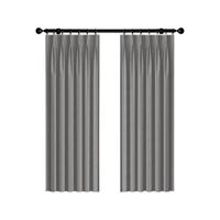 Gafuhome 北欧简约窗帘 龙猫灰 1.5*2.65m-2*2.65m
