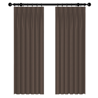 Gafuhome 北欧简约窗帘 绅士咖 3*2.65m-3.5*2.65m