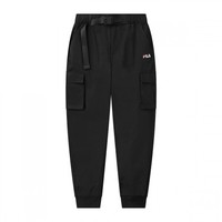 FILA 斐乐 女子运动长裤 F11W118862F-BK 黑色 M