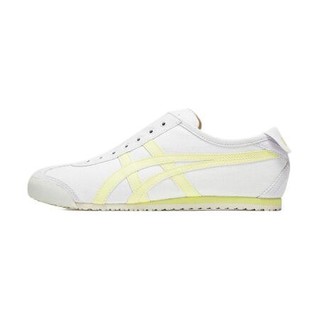 Onitsuka Tiger 鬼塚虎 MEXICO 66 SLIP-ON系列 中性休闲运动鞋 1183B772-100 白色/黄色 37.5