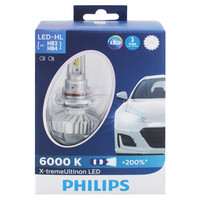 PHILIPS 飞利浦 HB3/HB4 汽车LED大灯 2支装