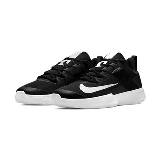 NIKE 耐克 Vapor Lite Hc 男子网球鞋 DC3432-008 黑/白色 49.5