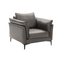 顾家家居 KUKA DK.1088 意式真皮沙发 1双 岩石灰