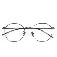 CHASM 9020 黑色合金眼镜框+1.60折射率 非球面镜片