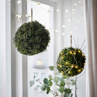 IKEA宜家VINTER 2021温特圣诞树个性挂饰乡村深林自然风格