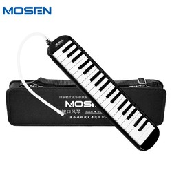 MOSEN 莫森 mosen)MS-37KB口风琴 37键儿童初学入门课堂演奏吹管口风琴 黑色