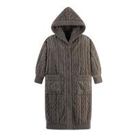诺盾 男士珊瑚绒家居服套装 DG-31101 浅灰 L