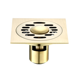 johmc九牧王深水封全铜地漏双用款