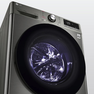 LG 乐金 FMY10Y4PF 直驱滚筒洗衣机 10kg 钛空银