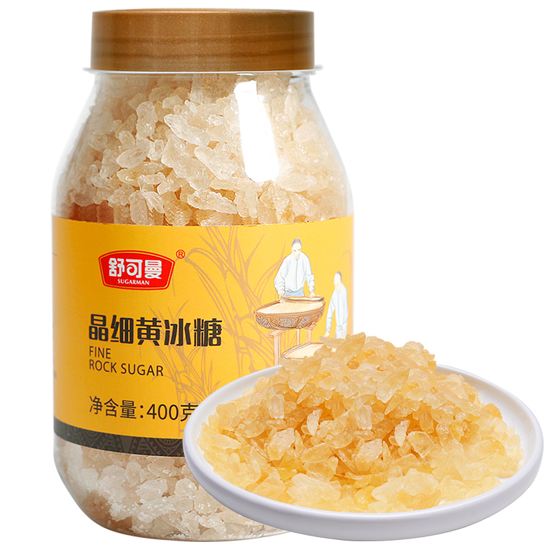 SUGARMAN 舒可曼 晶细黄冰糖 400g