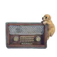 ZHENZIZAI 真自在 小狗收音机 创意可爱狗摆件