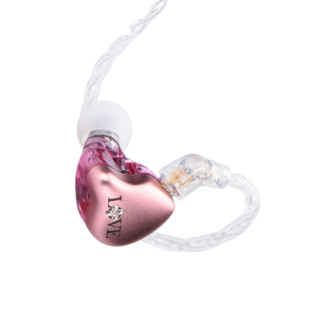 The Fragrant Zither 锦瑟香也 MY LOVE 4 标准版 入耳式挂耳式动圈有线耳机 时尚粉 3.5mm